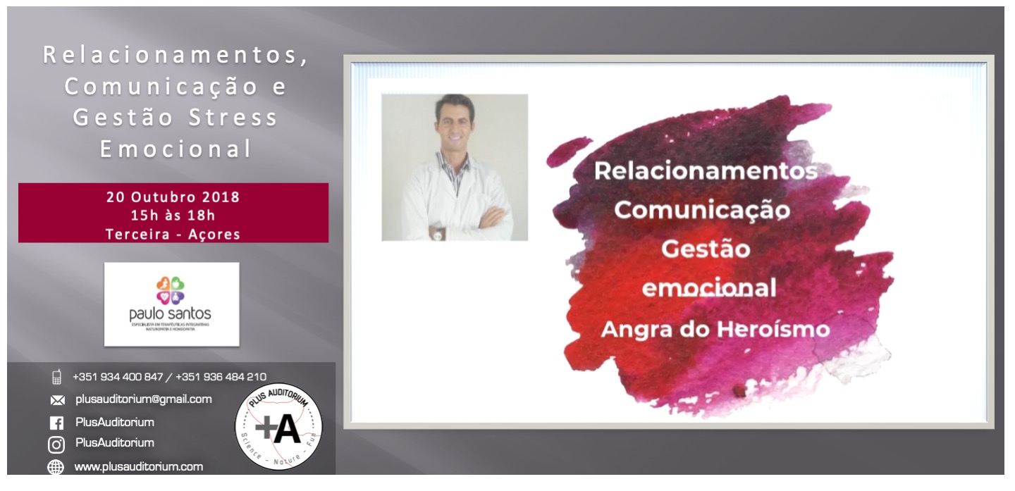 Relacionamentos, Comunicação e Gestão Stress Emocional